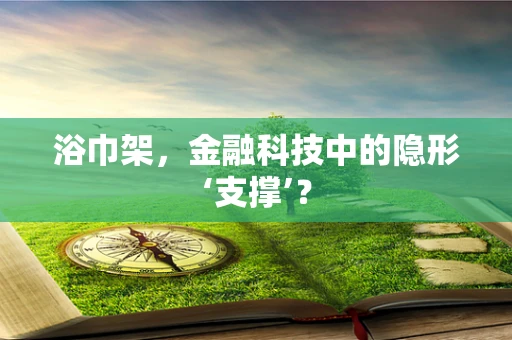 浴巾架，金融科技中的隐形‘支撑’？