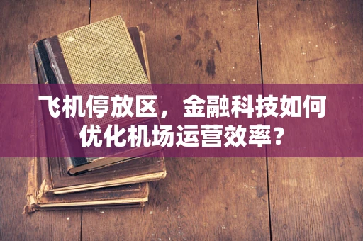 飞机停放区，金融科技如何优化机场运营效率？