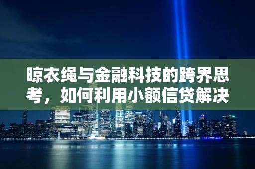 晾衣绳与金融科技的跨界思考，如何利用小额信贷解决微小企业融资难题？