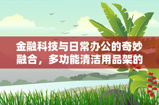 金融科技与日常办公的奇妙融合，多功能清洁用品架的金融科技应用潜力探讨