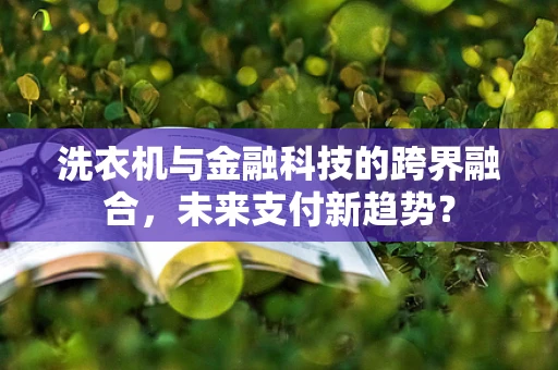 洗衣机与金融科技的跨界融合，未来支付新趋势？