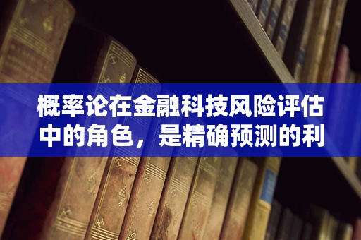 概率论在金融科技风险评估中的角色，是精确预测的利器，还是未知的迷雾？