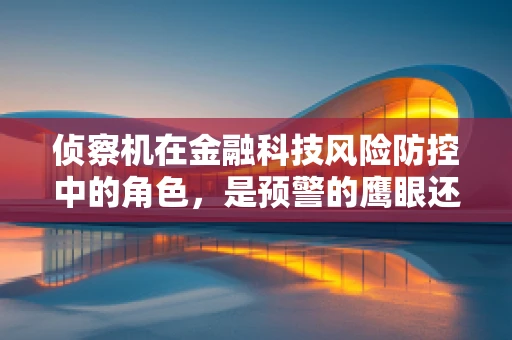 侦察机在金融科技风险防控中的角色，是预警的鹰眼还是数据分析的利器？