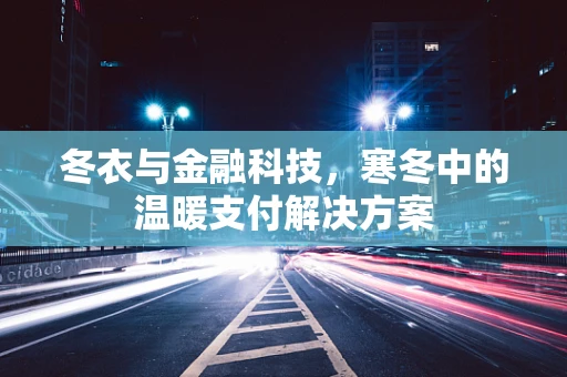 冬衣与金融科技，寒冬中的温暖支付解决方案