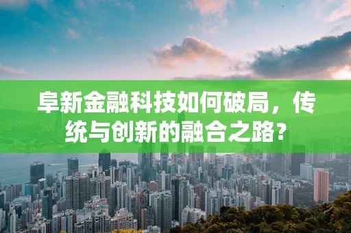 阜新金融科技如何破局，传统与创新的融合之路？