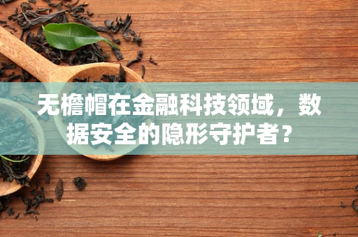 无檐帽在金融科技领域，数据安全的隐形守护者？