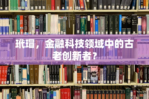 玳瑁，金融科技领域中的古老创新者？