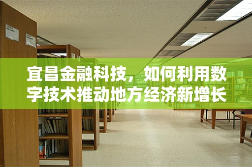 宜昌金融科技，如何利用数字技术推动地方经济新增长？