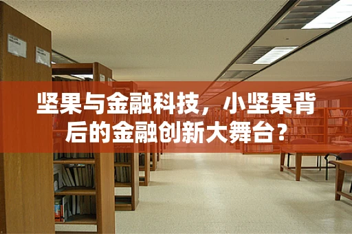 坚果与金融科技，小坚果背后的金融创新大舞台？