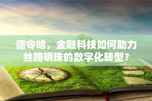 德令哈，金融科技如何助力丝路明珠的数字化转型？