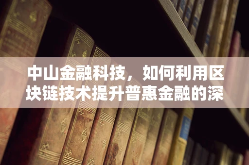 中山金融科技，如何利用区块链技术提升普惠金融的深度与广度？