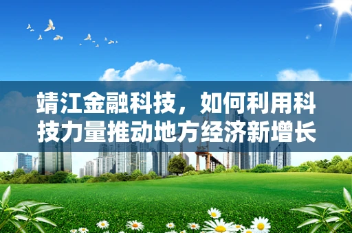 靖江金融科技，如何利用科技力量推动地方经济新增长？