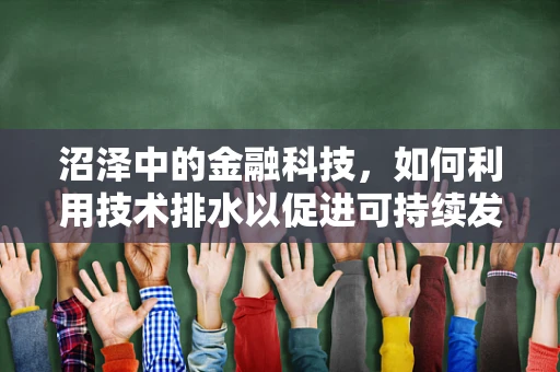 沼泽中的金融科技，如何利用技术排水以促进可持续发展？