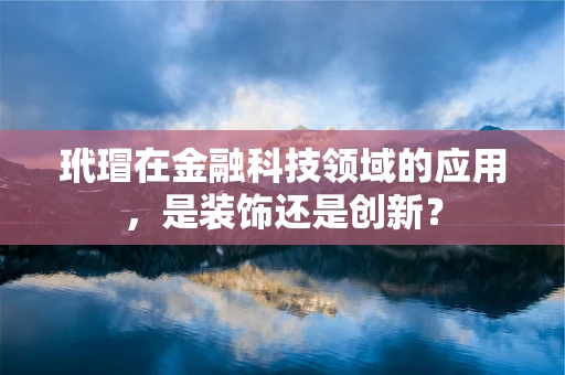 玳瑁在金融科技领域的应用，是装饰还是创新？