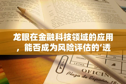 龙眼在金融科技领域的应用，能否成为风险评估的‘透视镜’？