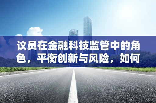 议员在金融科技监管中的角色，平衡创新与风险，如何精准施策？